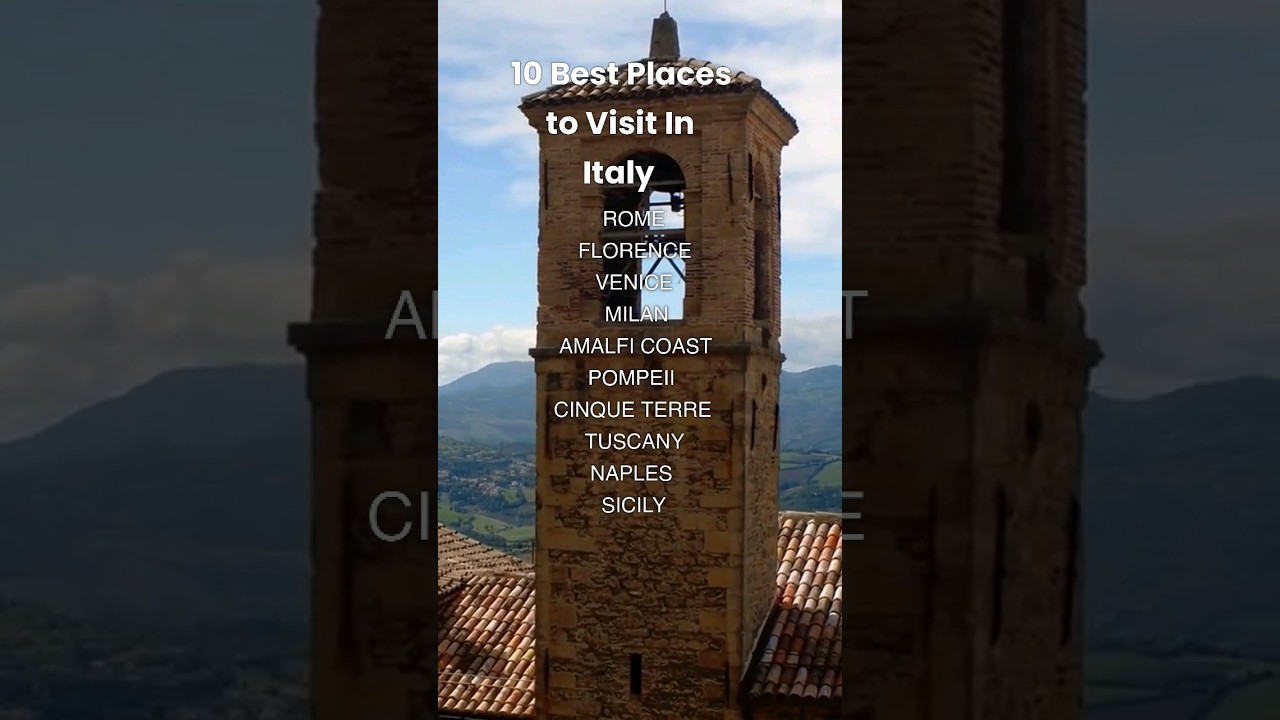 10 Best Places To Visit In Italy