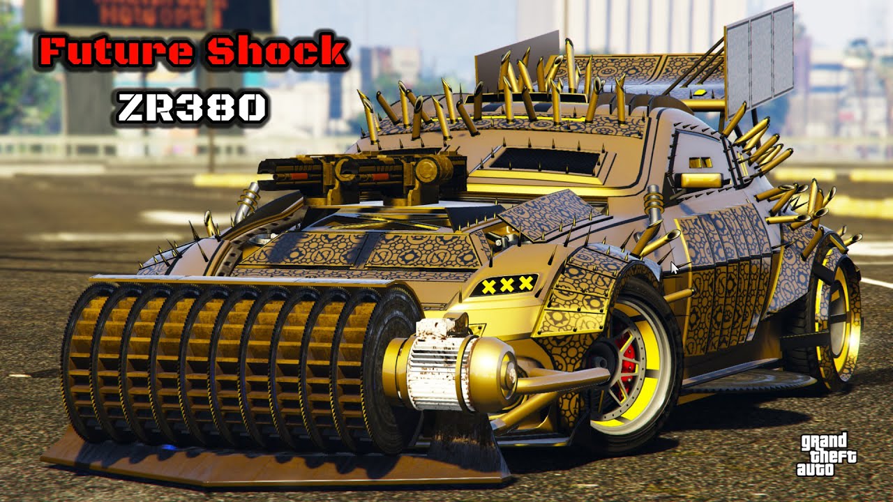 ZR380 Future Shock GOLD | Обзор и лучшие настройки | РАСПРОДАЖА | GTA Online | Машина для «Битвы ...