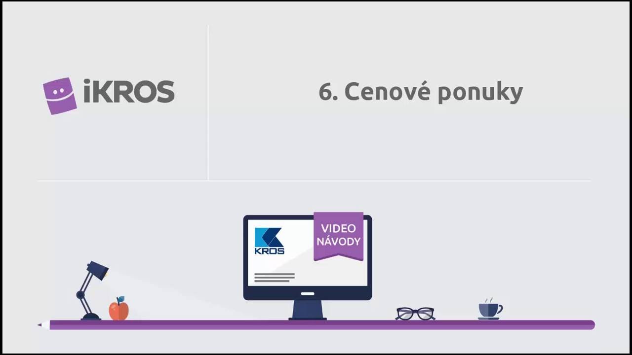 6. Cenov&eacute; ponuky
