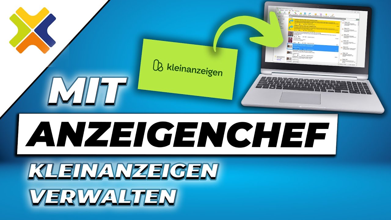 AnzeigenChef - eBay Kleinanzeigen, Shpock und markt.de in einem Tool verwalten | Tutorial