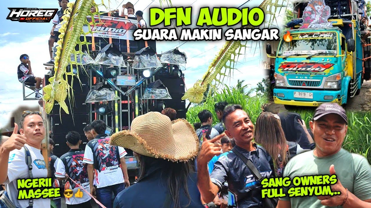 DFN AUDIO feat Aresa gank Karnaval Sumber Anom 2026 Sang Owners Full Senyum 😁
