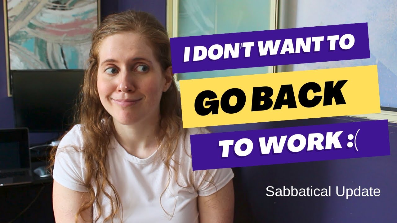 Actuarial Sabbatical is Almost Over: Mentally Preparing to Go Back