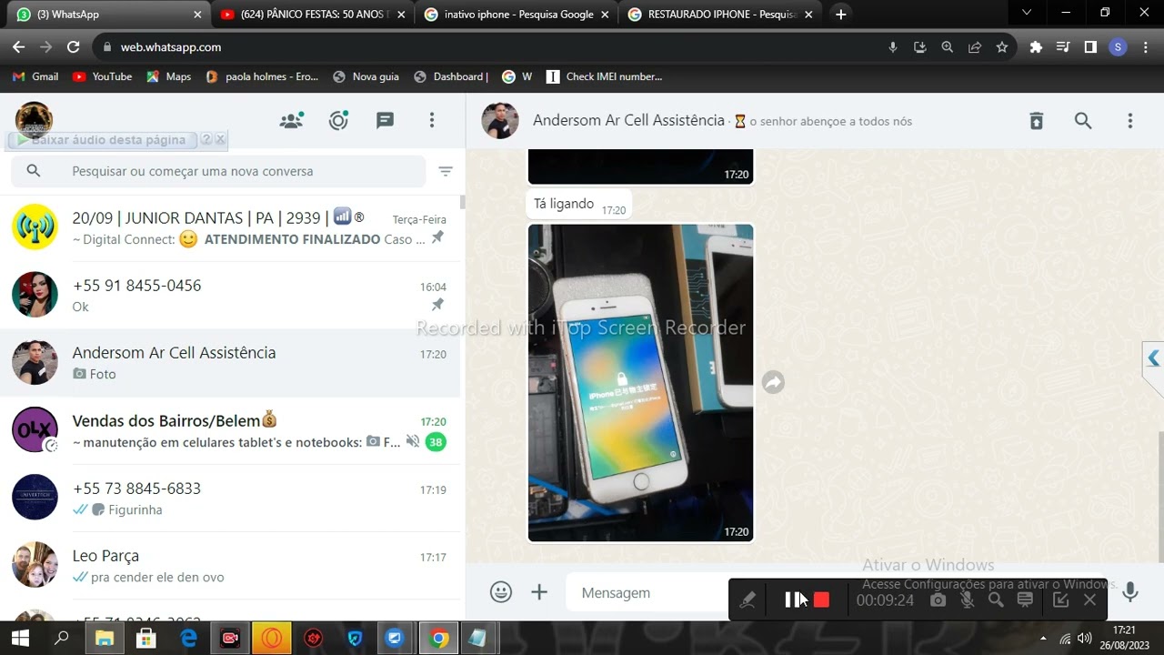 UNLOCK TOOLS COMO FAZER DESBLOQUEIO PASSCODE PEGANDO CHIP NOS IPHONES DO  5S ATE X CORRETAMENTE