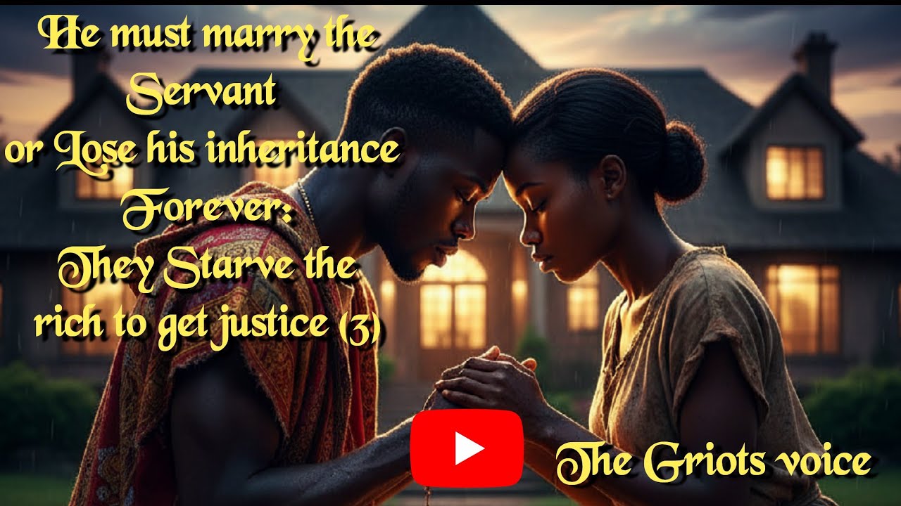 He Must Marry The Servant Or Lose His Inheritance Forever: They starved The Rich to Get Justice