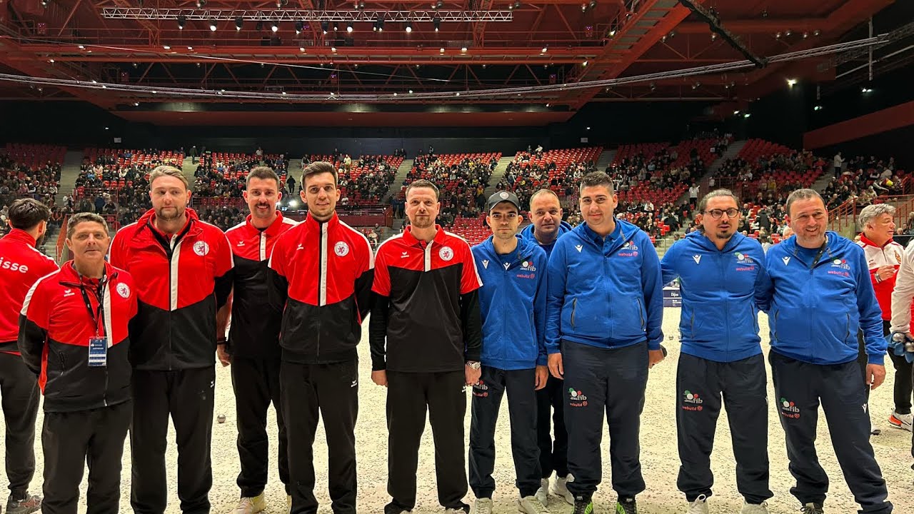 Petanque: Championnat du Monde 1ère Partie Italie vs Luxembourg👍
