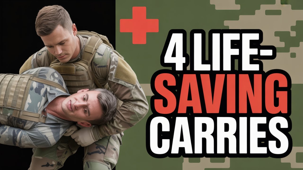 Combat Medic Teaches 4 Life-Saving Drag & Carry Techniques