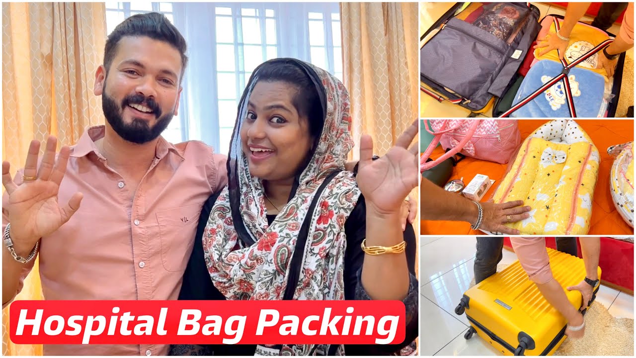 Bashi & Sonu Does My Hospital Bag Packing 🥰 | Mashura | Basheer Bashi | Suhana