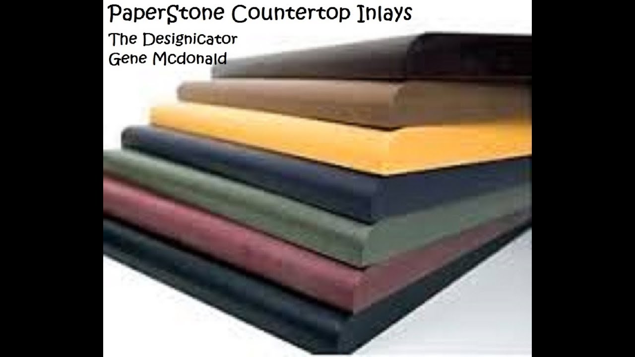 PaperStone Countertop Inlay Ideas