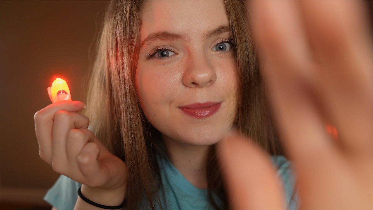 ASMR открывать и закрывать глаза перед сном | Focus Test Instructions To Fall Asleep