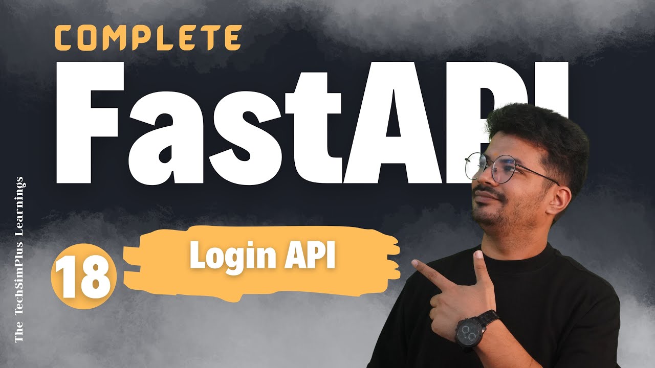 #18 Build Login API with JWT Tokens - User Authentication in FastAPI | Tutorial 