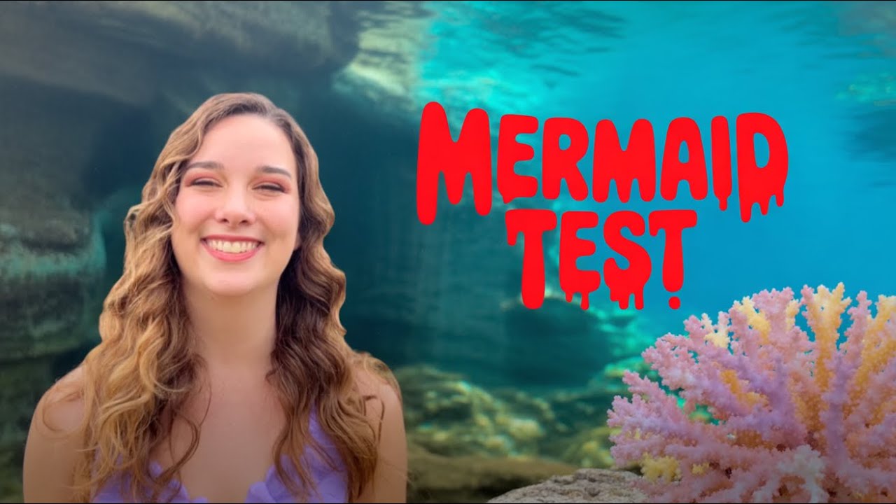 Weeki Wachee Mermaid Leanne's Mermaid Test (2023)