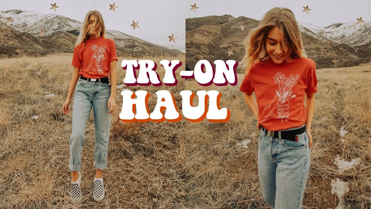 Try-On HAUL (Brandy Melville, Forever21 + more!) | Marla Catherine
