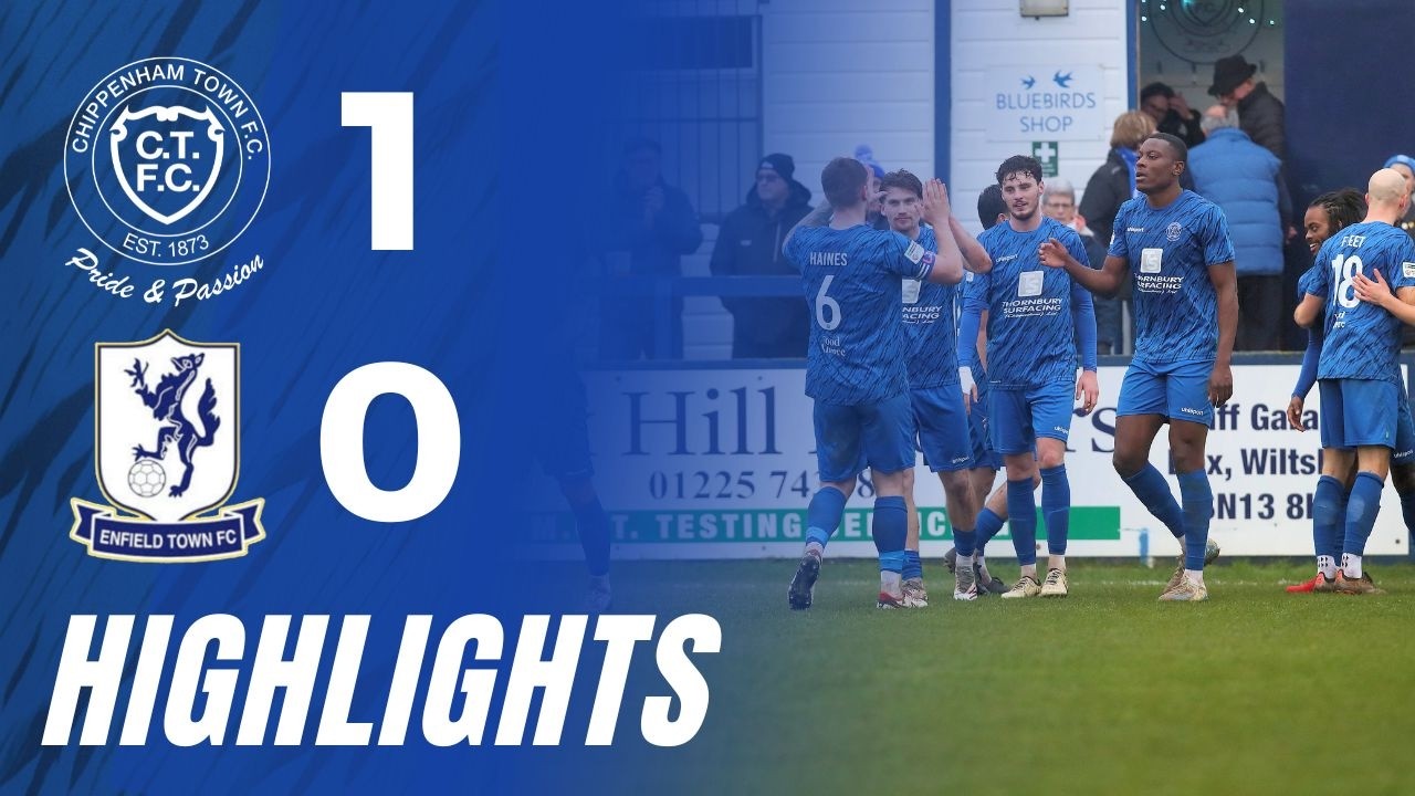🎥 𝗠𝗮𝘁𝗰𝗵 𝗛𝗶𝗴𝗵𝗹𝗶𝗴𝗵𝘁𝘀 | Chippenham Town 1-0 Enfield Town | National League South | Sat 7th Mar