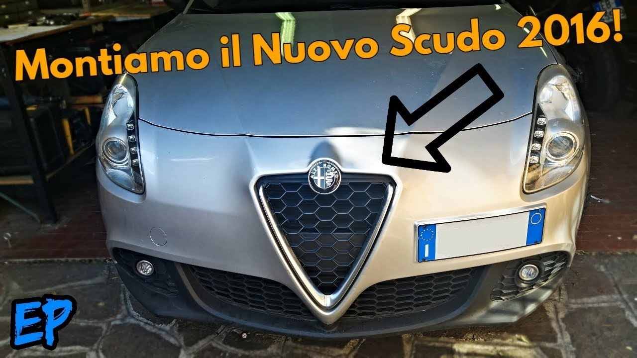 Finalmente il nuovo scudo! Come montarlo su Giulietta | Tutorial