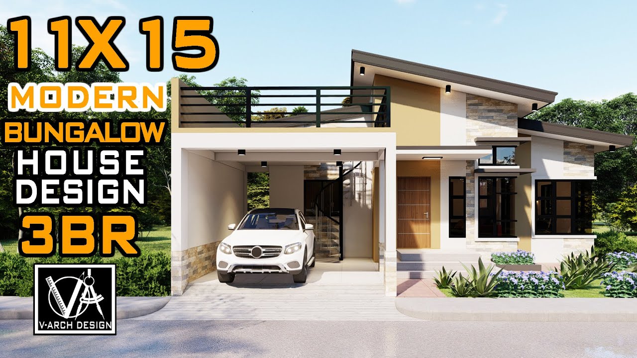 11X15 HOUSE DESIGN WITH ROOFDECK