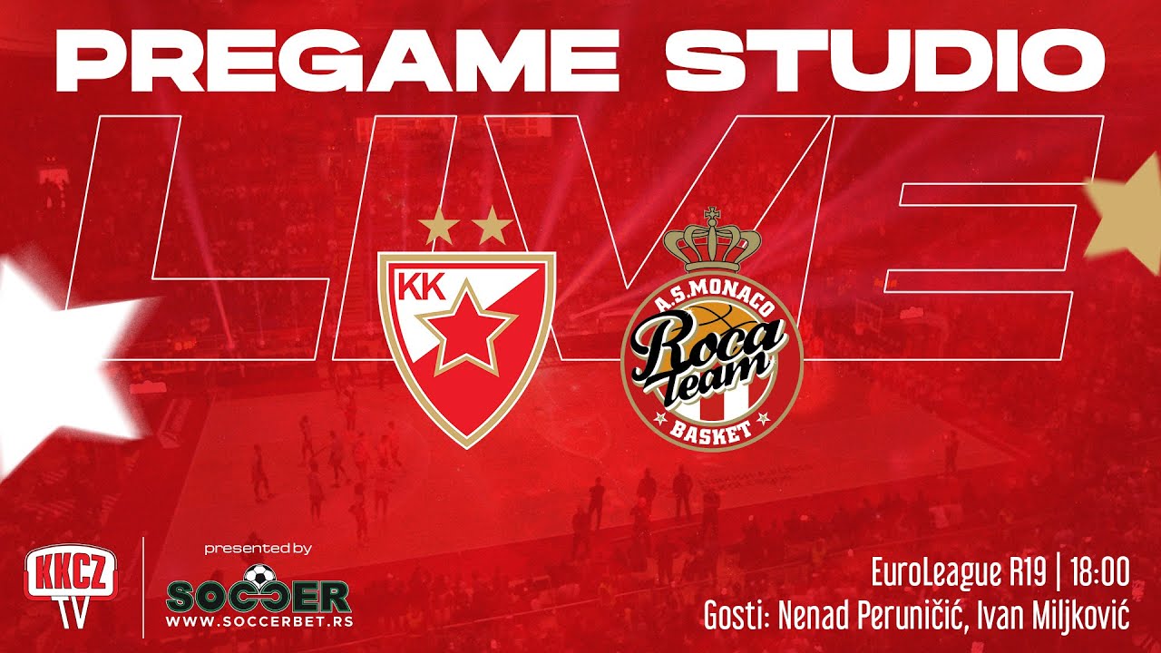 KKCZ TV Studio presented by Soccerbet | Crvena zvezda &ndash; Monaco (s01 e08)