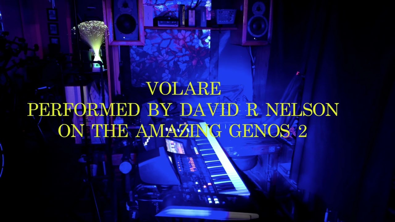VOLARE  PERFORMED BY DAVID R NELSON ON THE AMAZING GENOS 2