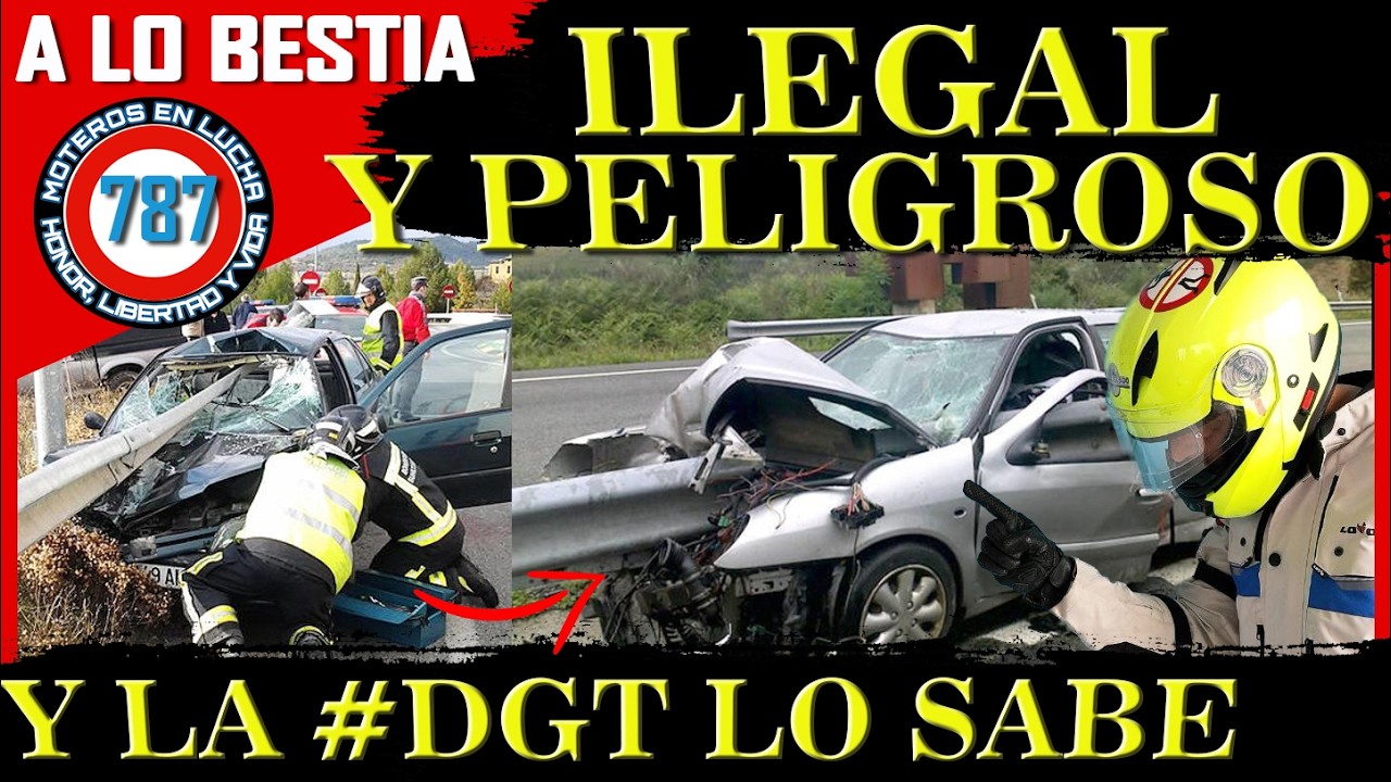 #DGT SABE QUE ESTO ES ILEGAL DESDE HACE MÁS DE 50 AÑOS Y SIGUE MURIENDO GENTE ¿POR QUÉ? 😳✍
