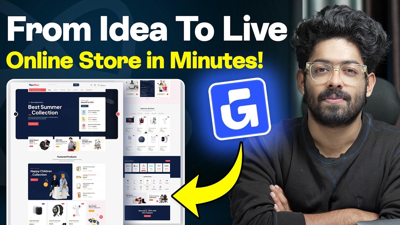 Я позволил ИИ создать полноценный интернет-магазин с нуля | Genstore.ai