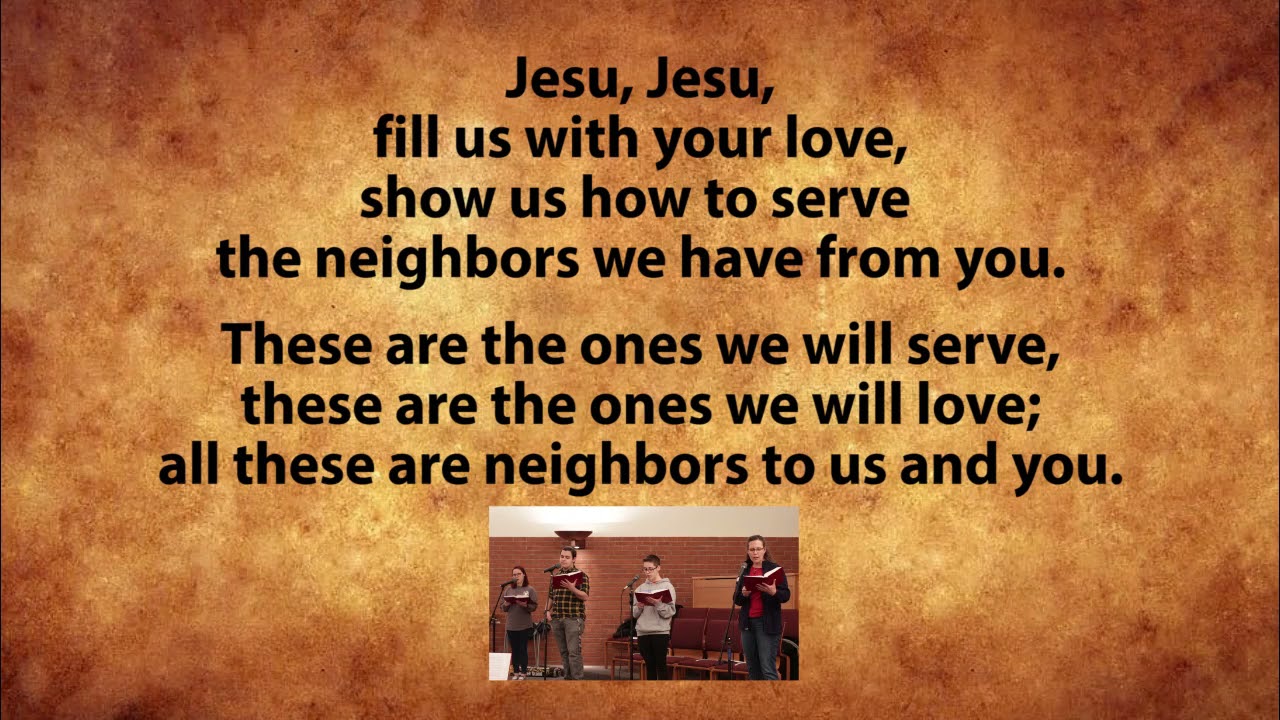 Jesu, Jesu, Fill Us With Your Love - ELW 708