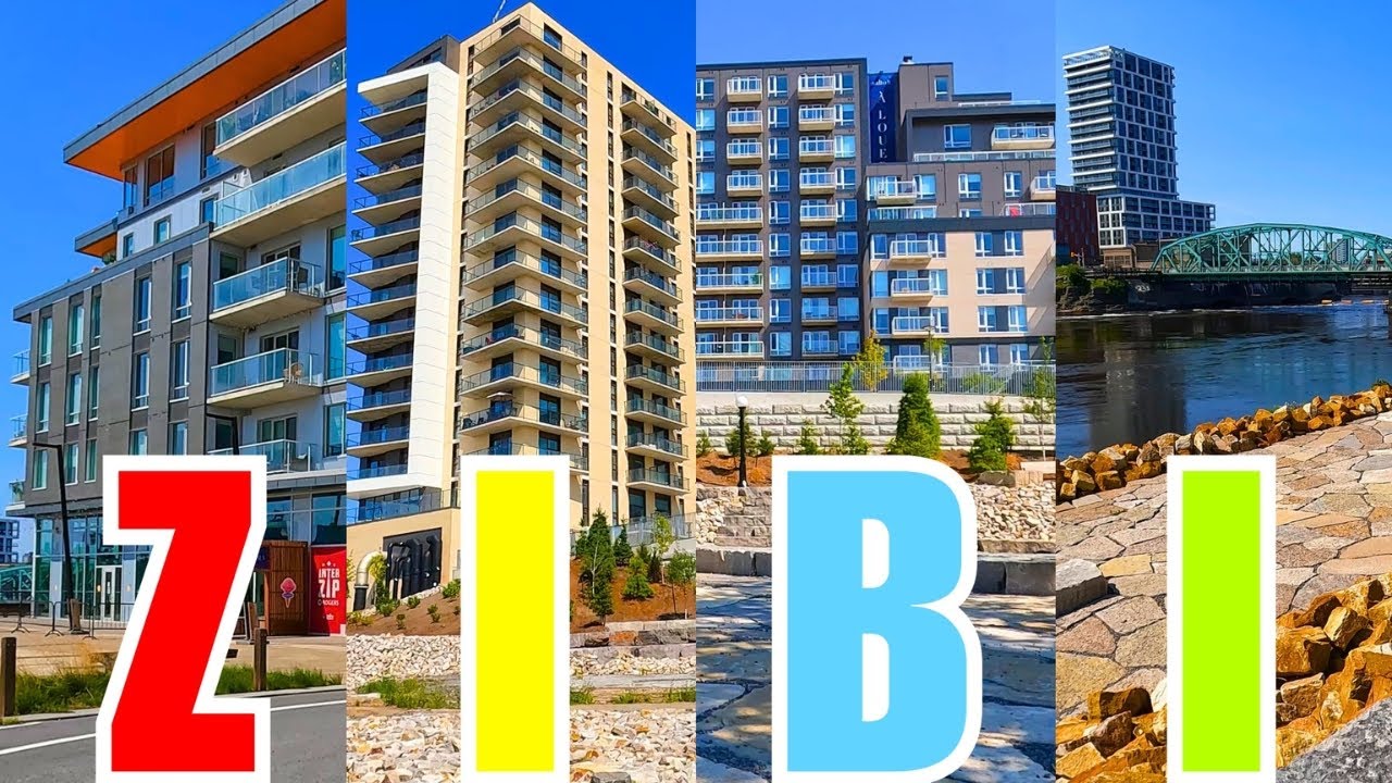 🌇 Condos au BORD DE L'EAU ☀︎ ZIBI ☀︎ HULL (Ville de Gatineau) 🌃