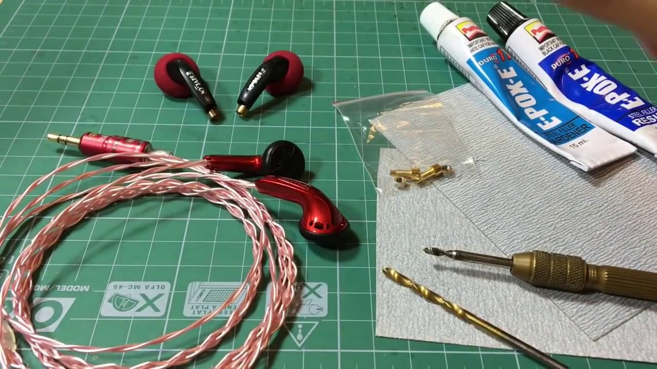 วิธีการโมหูฟังแบบ Earbuds ใส่ขั้ว MMCX