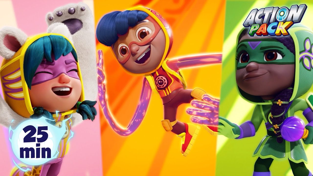 Superhero teamwork mission ahead! | Action Pack | Adventure Cartoon for Kids