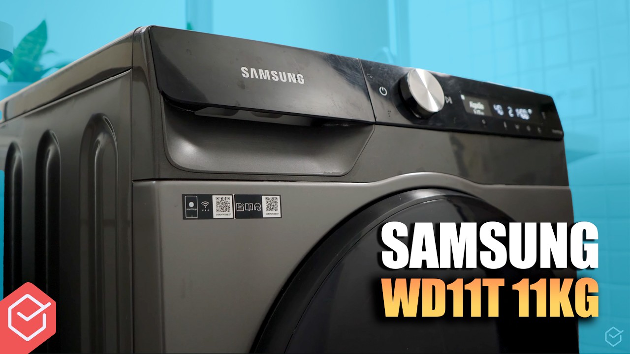 Samsung WD11T // 2 MESES com a LAVA E SECA INTELIGENTE e ECONÔMICA