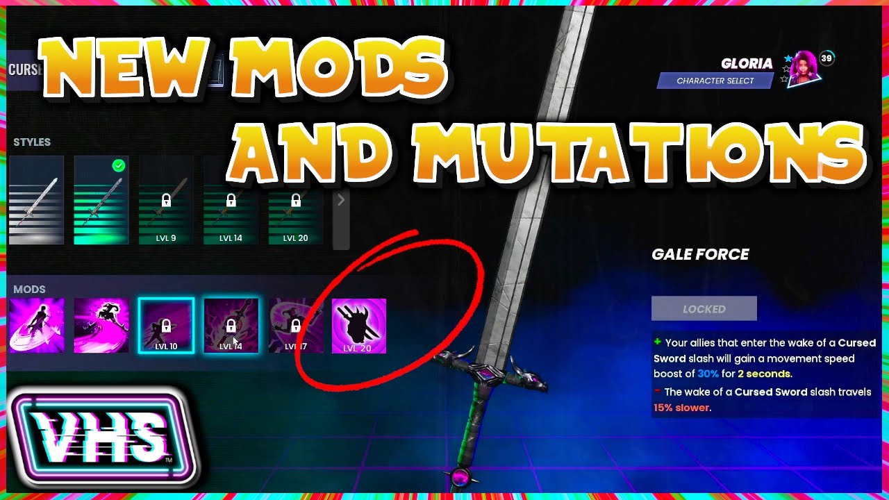 New Monster Ability Mutations & Teen Weapon Mods In Video Horror Society!