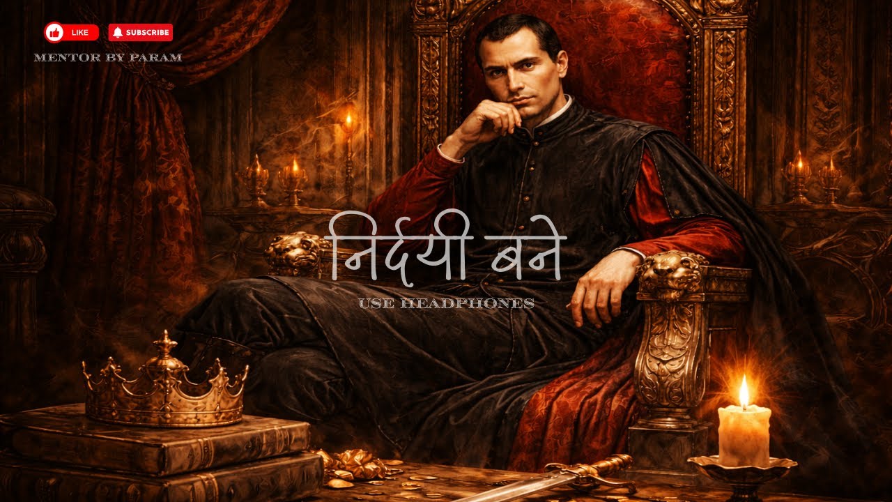 Stop Playing Nice, Be Ruthless - Machiavelli Dark Power Lessons | The Prince #hindi 