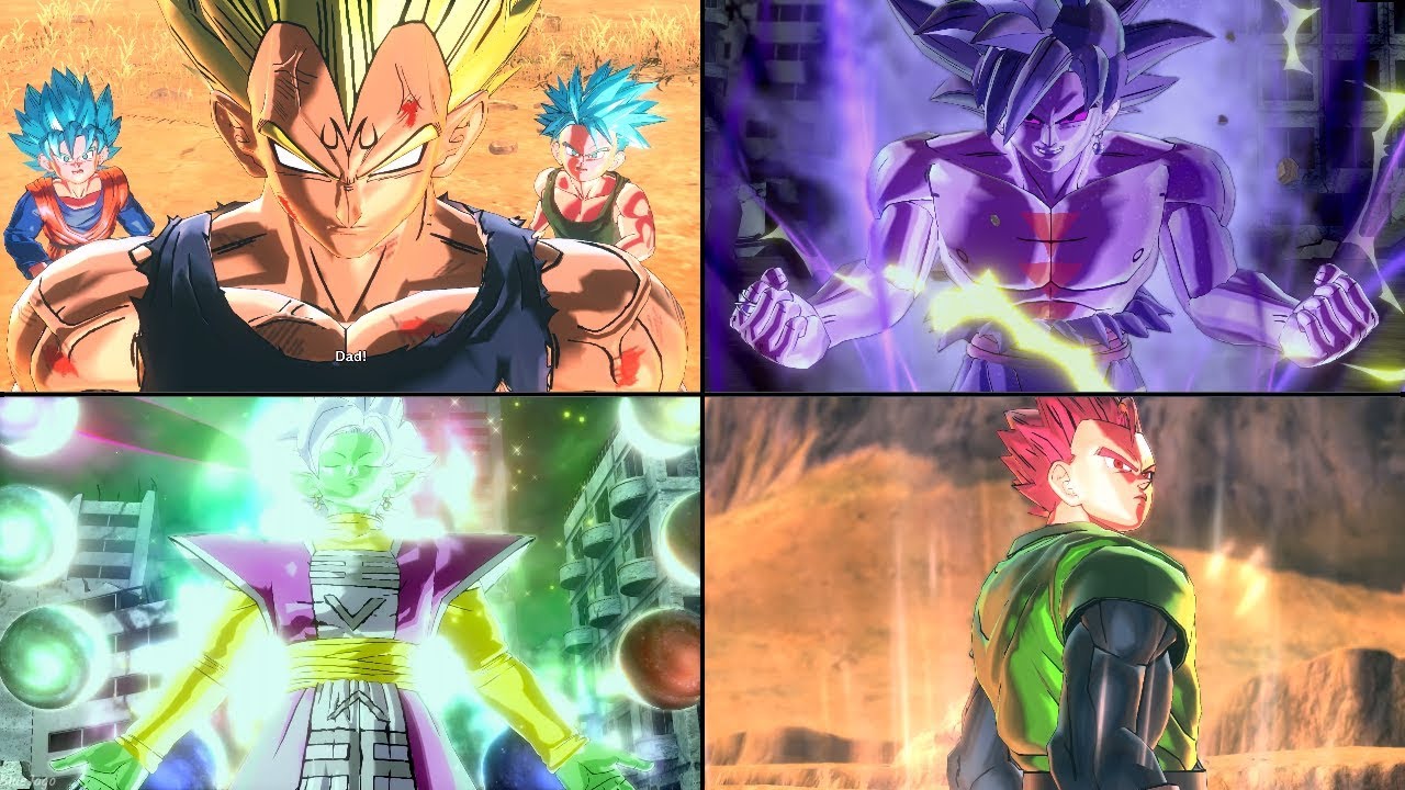 Modded Cutscenes (Part 1)| Dragon Ball Xenoverse 2 Mods