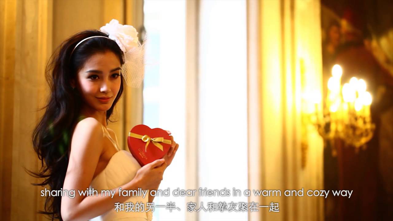 GODIVA X Angelababy 美麗優雅的新娘