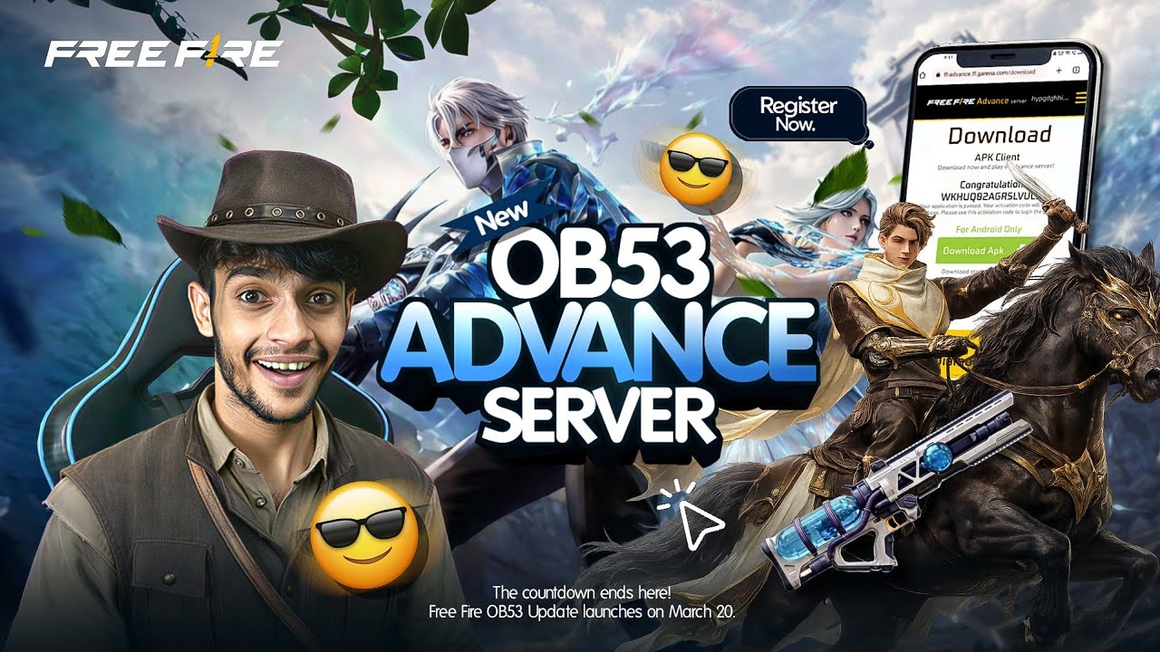 OB53 REGISTRATION START 💎 Free Fire Max