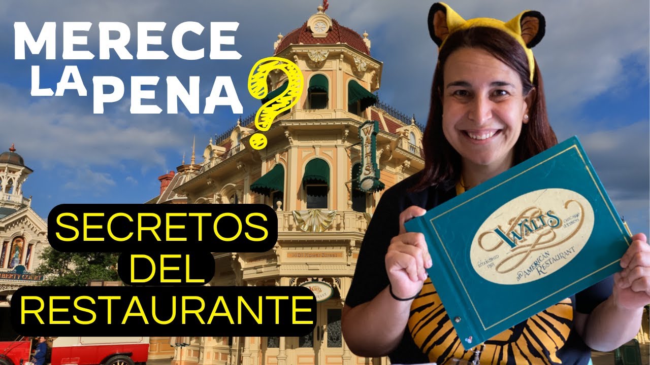🏰 WALT´S: El Restaurante Más Icónico de Disneyland París 🍽️✨ Secretos y Curiosidades 🔍