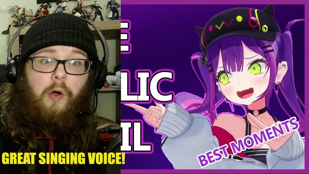 Watching Towa for the first time! 1 Year of Tokoyami Towa Hololive REACTION!