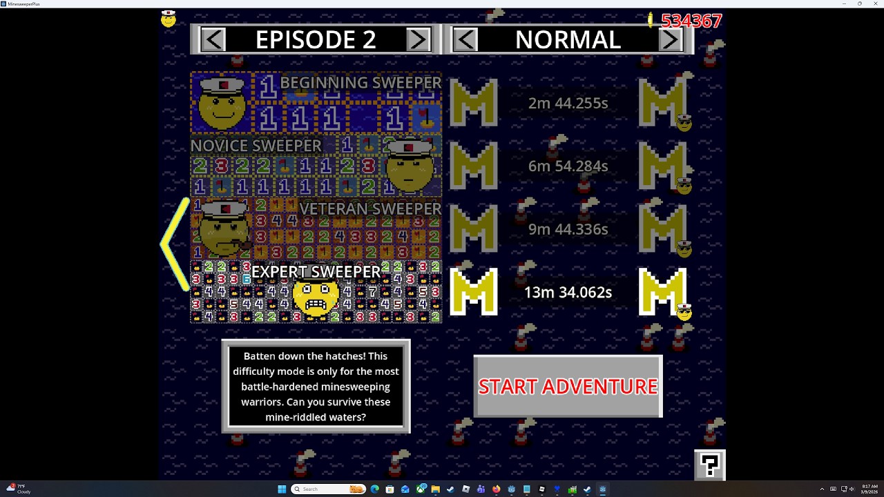 Minesweeper Plus - Doing Whatever (Stream 1)
