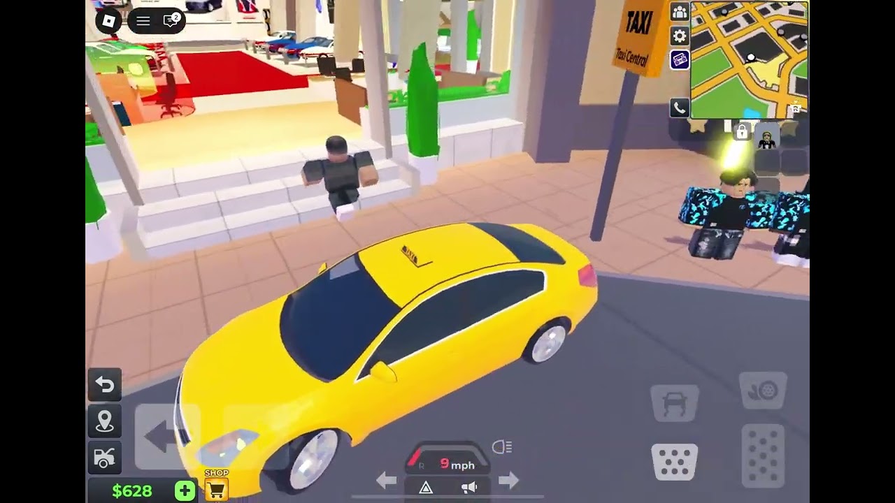 Playing taxi boss