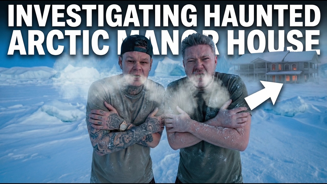 Inside a Haunted Arctic Mansion! Ghosts caught on camera! Full paranormal investigation.