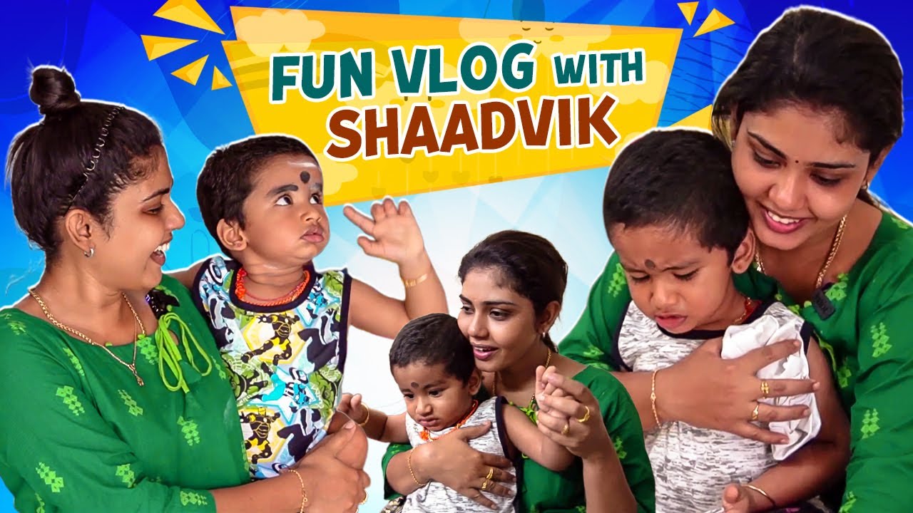 Shaadvik உடன் ஒரு நாள் | என்னமா நடிக்கிறான் இவன்😅 | Hema's Diary