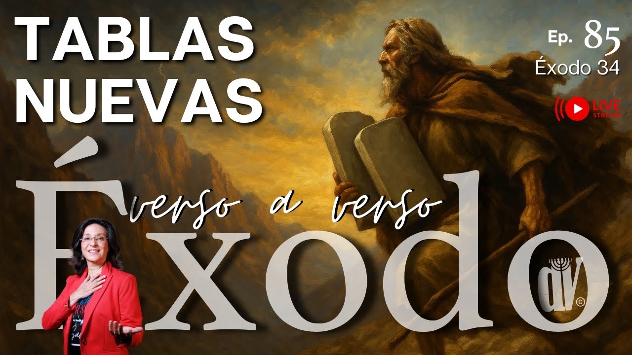 [#85]  La RENOVACIÓN ⛰️ del Pacto I de Piedra al ✍️ CORAZÓN Éxodo 34:1-17