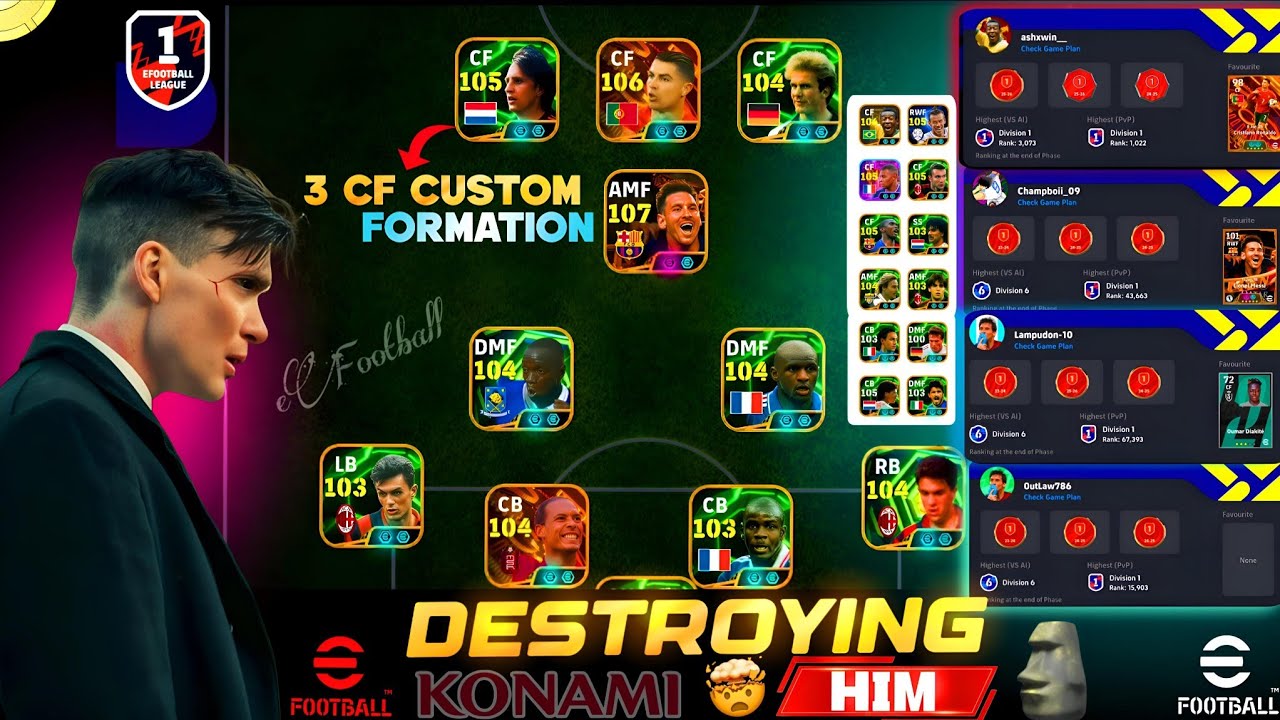 "Destroying World Rank 1022 Rank Opponent!"🗿🔥 | eFootball Ranked Match | eFootball 26 Mobile