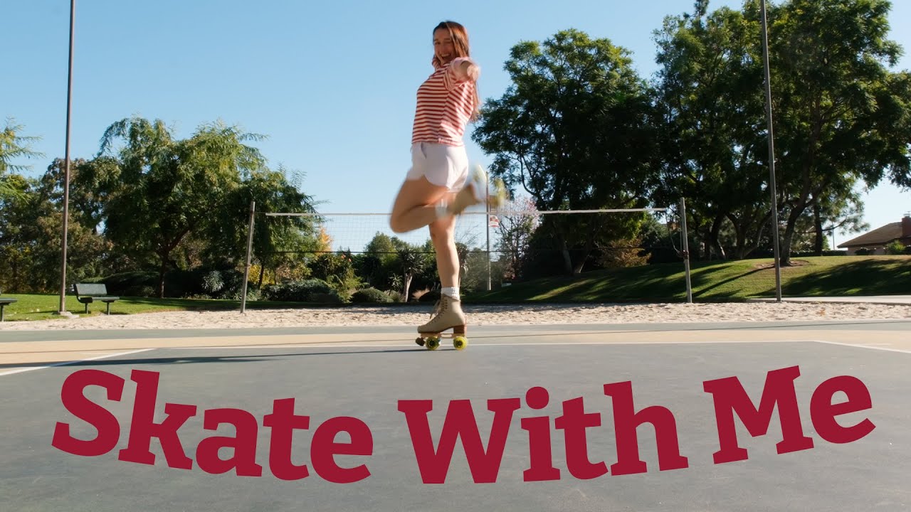 Roller Skate With Me at the Park | Holiday Choreography, Kodak Charmera, and Christmas Cookies