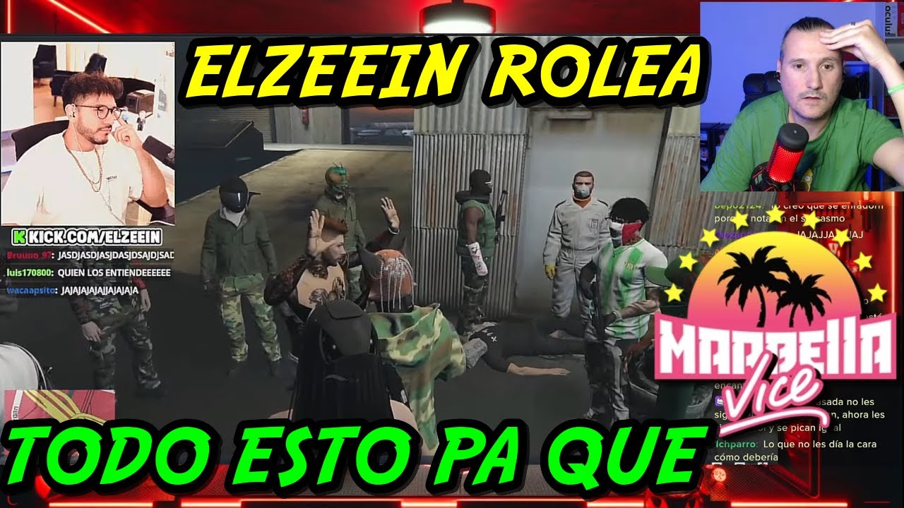 El SECUESTRO a ELZEEIN, LA VENGANZA de NEXXUZ - Comentando roles de Marbella vice 2