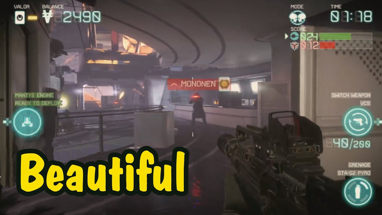 Killzone Mercenary: Skyline Map Match: ImOver Vs 4 Elite Bots