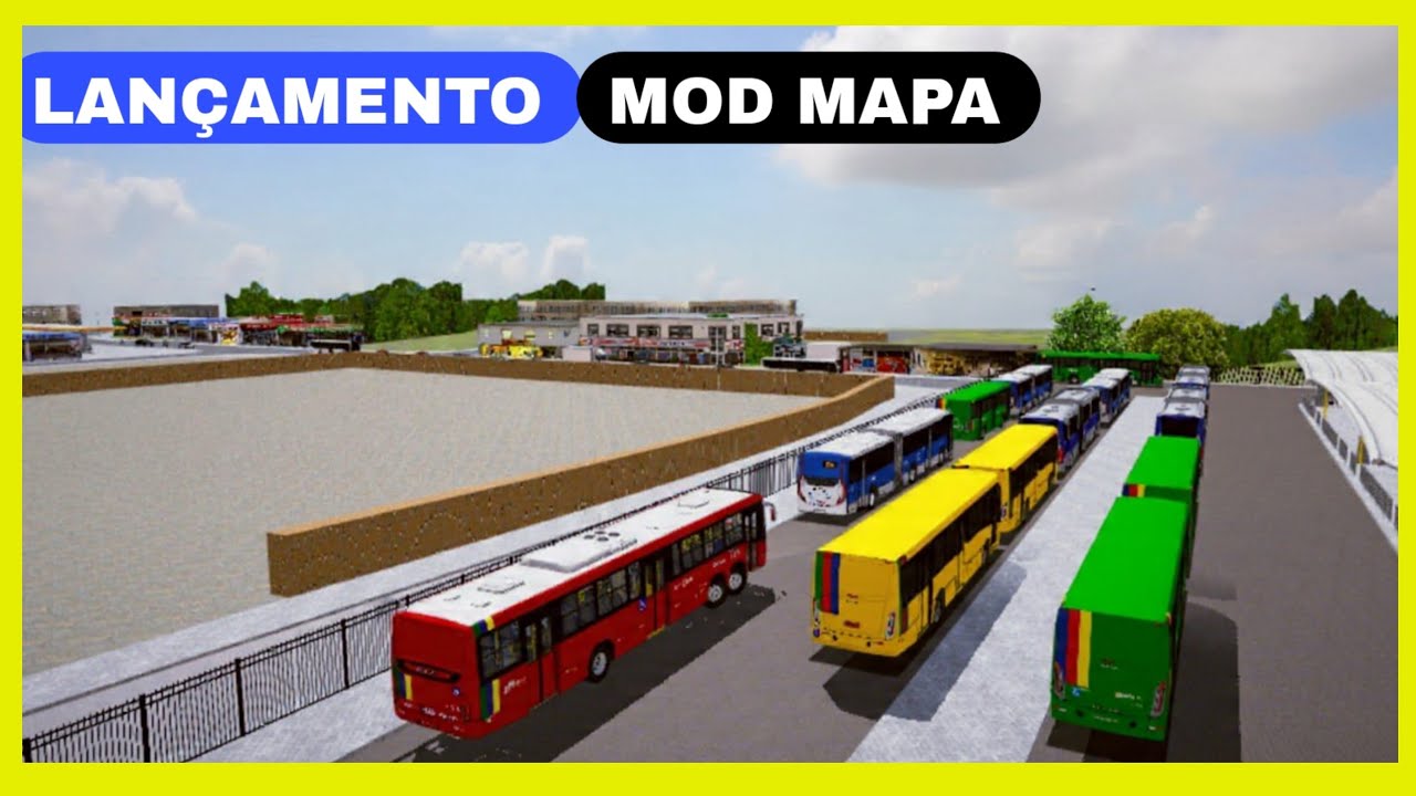 🟣 Próton bus simulador - LANÇAMENTO DO MOD MAPA TOP DE PRIMEIRA FASE 3 E FASE 4
