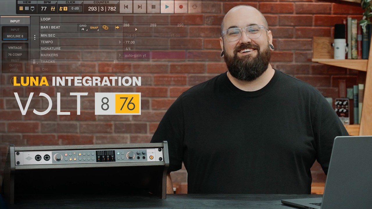 Интеграция с LUNA | USB-аудиоинтерфейс Volt 876