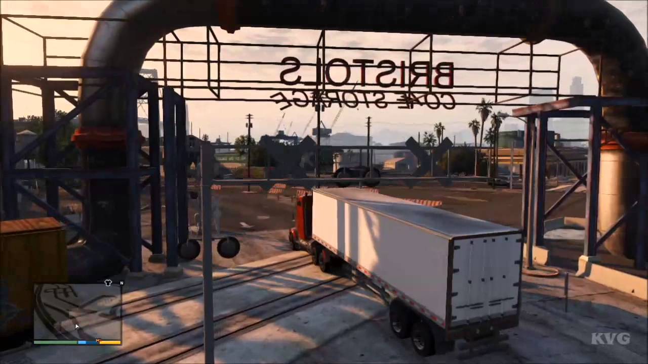 Grand Theft Auto 5 - Big Rig Truck Driving Gameplay [HD]