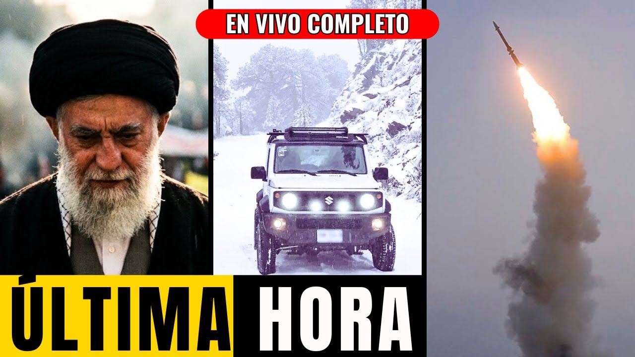 🔥 ÚLTIMA HORA: ADVIERTEN FIN del AYATOLA en IRÁN | NIEVE PARALIZA EUROPA | CAOS en YEMEN