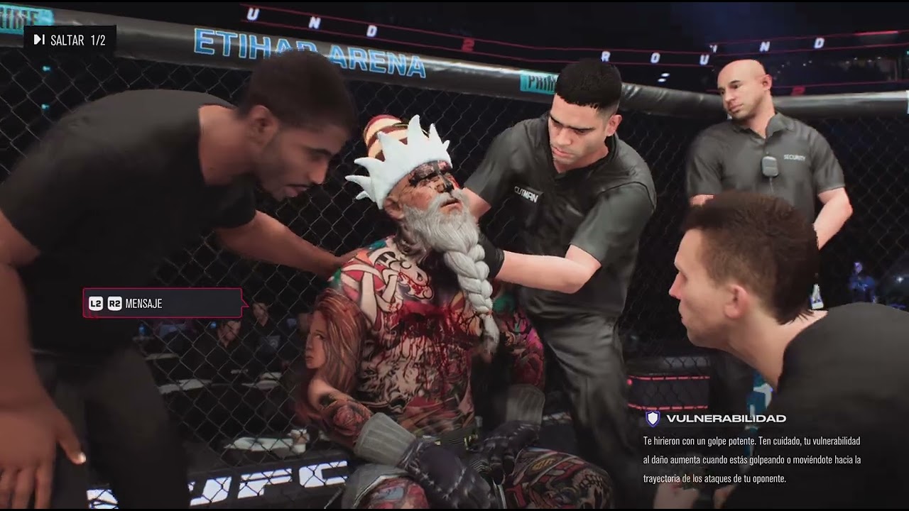 EA SPORTS UFC 5 Derrotó a otro Goku de temu en una batalla épica.