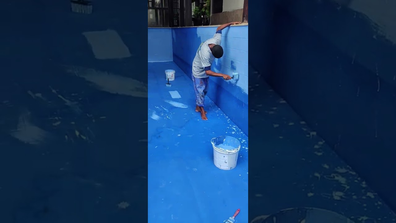 Piscina a anos com vazamento e solucionamos dessa forma 
